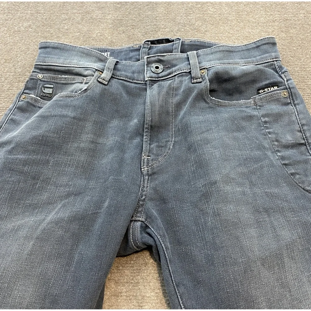 G-Star RAW Lancet Skinny Jeans Mens 28x30 Blue Slim Fit Denim Stretch Pants - Picture 1 of 11
